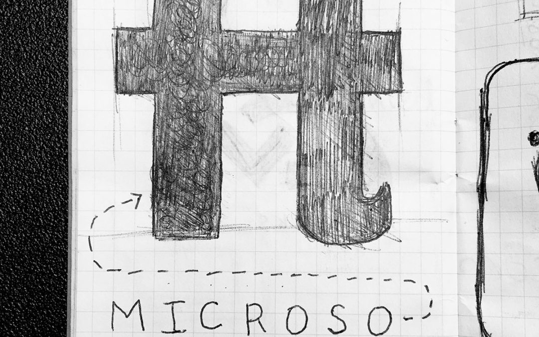 Microsoft logo study